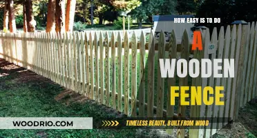 Building a Wooden Fence: Simple Steps for a DIY Project