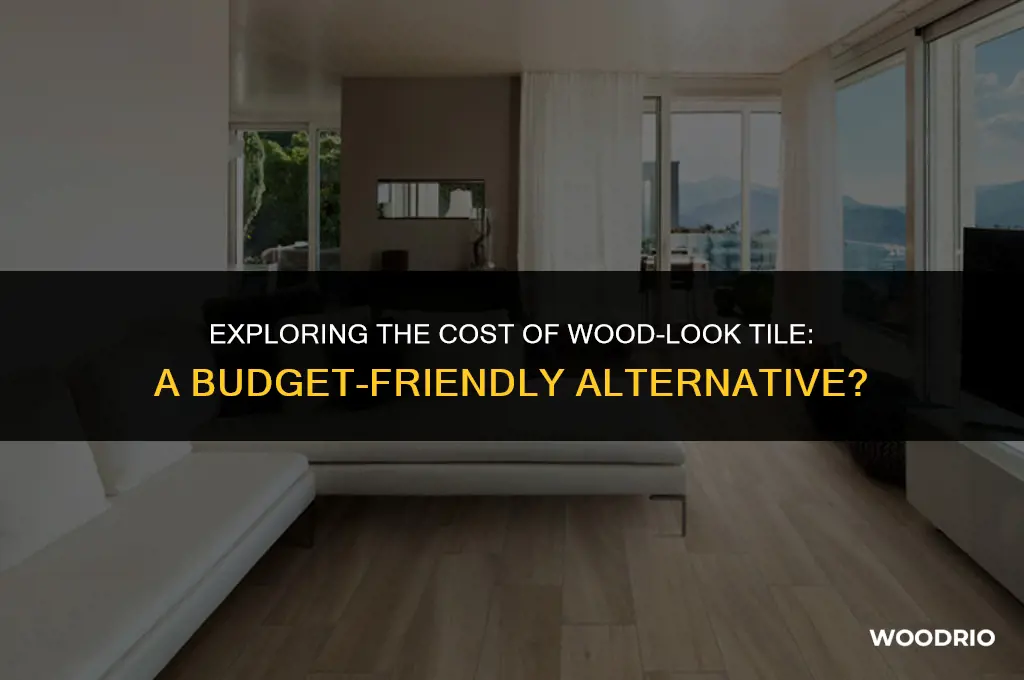 how expensive is tile that looks like wood