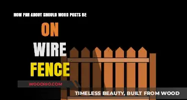 Optimal Wood Post Spacing for Durable Wire Fences: A Guide