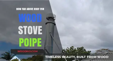 Safe Ventilation: Optimal Roof Clearance for Wood Stove Pipes