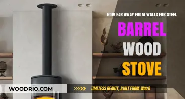 Safe Distance: Optimal Placement for Your Steel Barrel Wood Stove