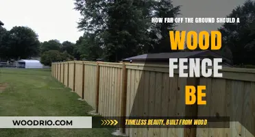 Optimal Height: How Far Off the Ground Should a Wood Fence Be?