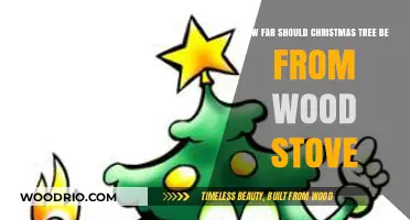 Safe Holiday Decorating: The Ideal Distance Between Your Christmas Tree and Wood Stove
