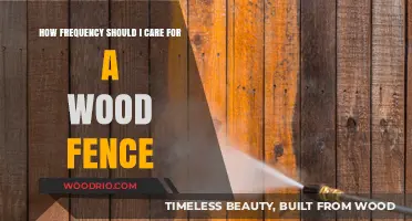 Maintaining Your Wood Fence: Optimal Care Frequency for Longevity