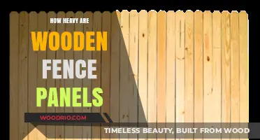 Understanding the Weight of Wooden Fence Panels for Your Project