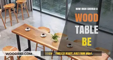 Ideal Wood Table Height: Comfort and Functionality Guide