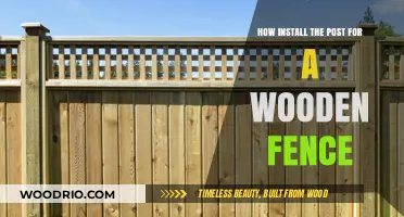 Step-by-Step Guide to Installing Posts for a Wooden Fence