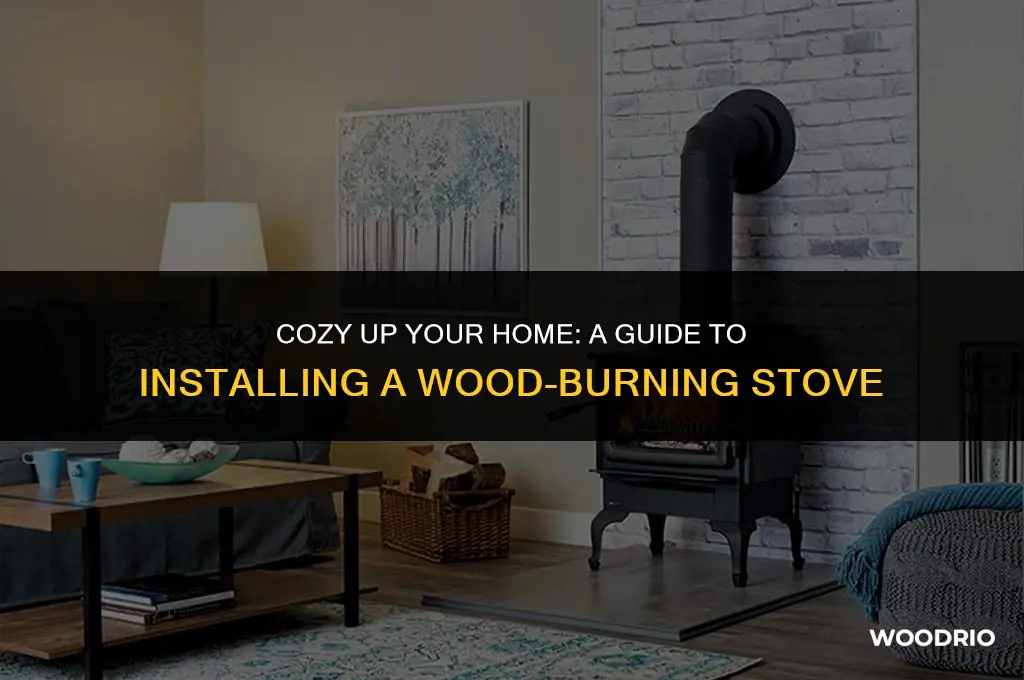 how install wood burning stove