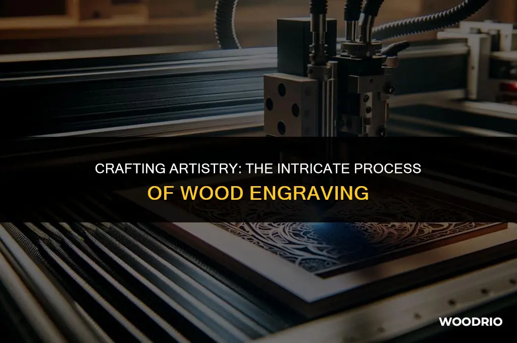 how is a wood engraving made