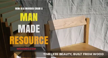 Crafting Comfort: The Artistry of Man-Made Wooden Chairs