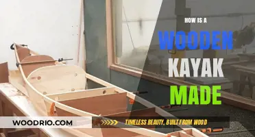 Crafting Tranquility: The Art of Building a Wooden Kayak