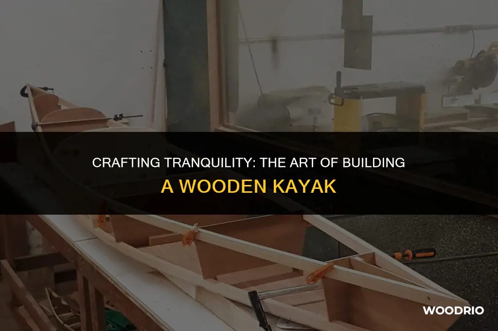 how is a wooden kayak made