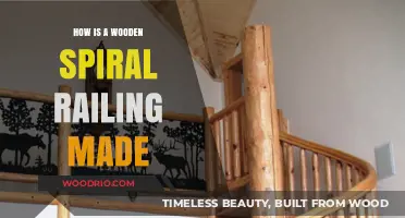 Crafting Elegance: The Art of Making Wooden Spiral Railings