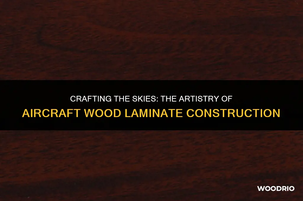 how is aircaft wood laminate made