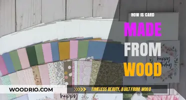 Crafting Wooden Wonders: The Art of Card Making from Timber