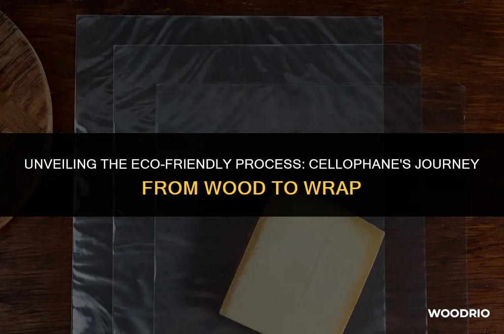 how is cellophane made wood