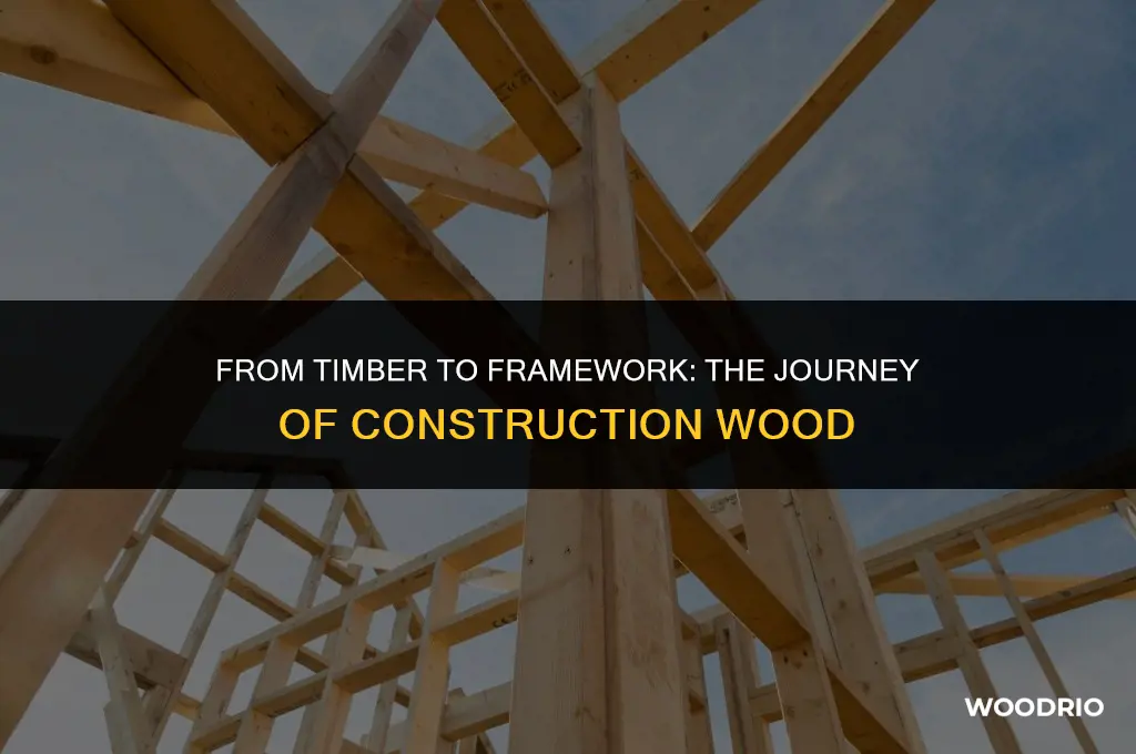 how is construction wood made