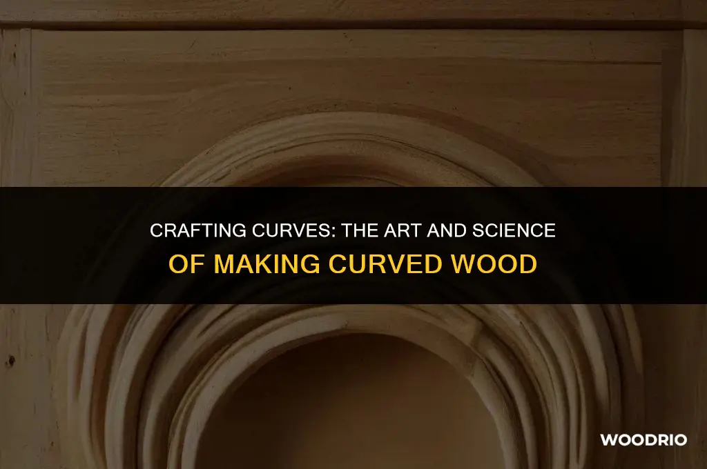 how is curved wood made
