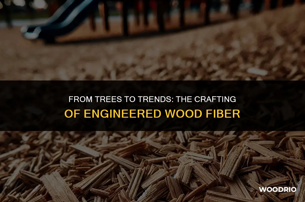 how is engineered wood fiber made