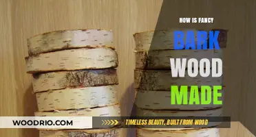 Crafting Elegance: The Art of Making Fancy Bark Wood