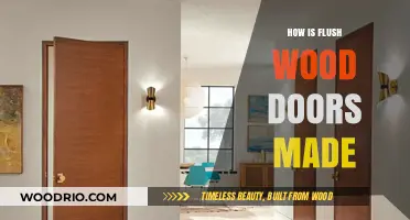 Crafting Elegance: The Artistry Behind Flush Wood Doors