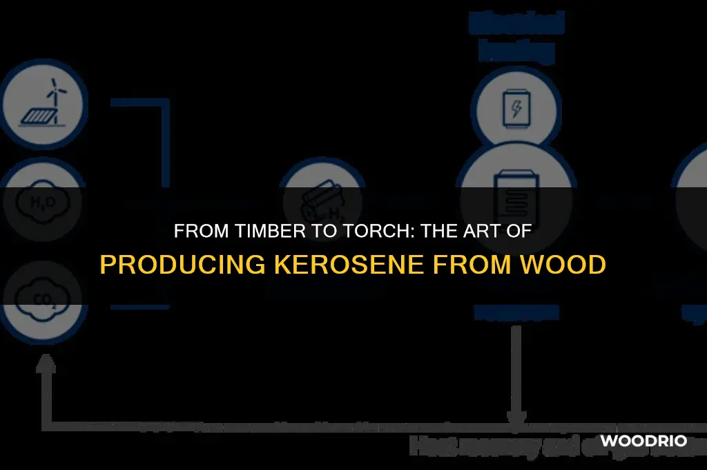 how is kerosene made from wood