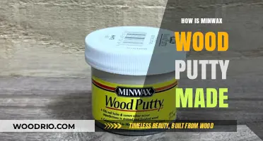 Crafting Perfection: The Art of Minwax Wood Putty Creation