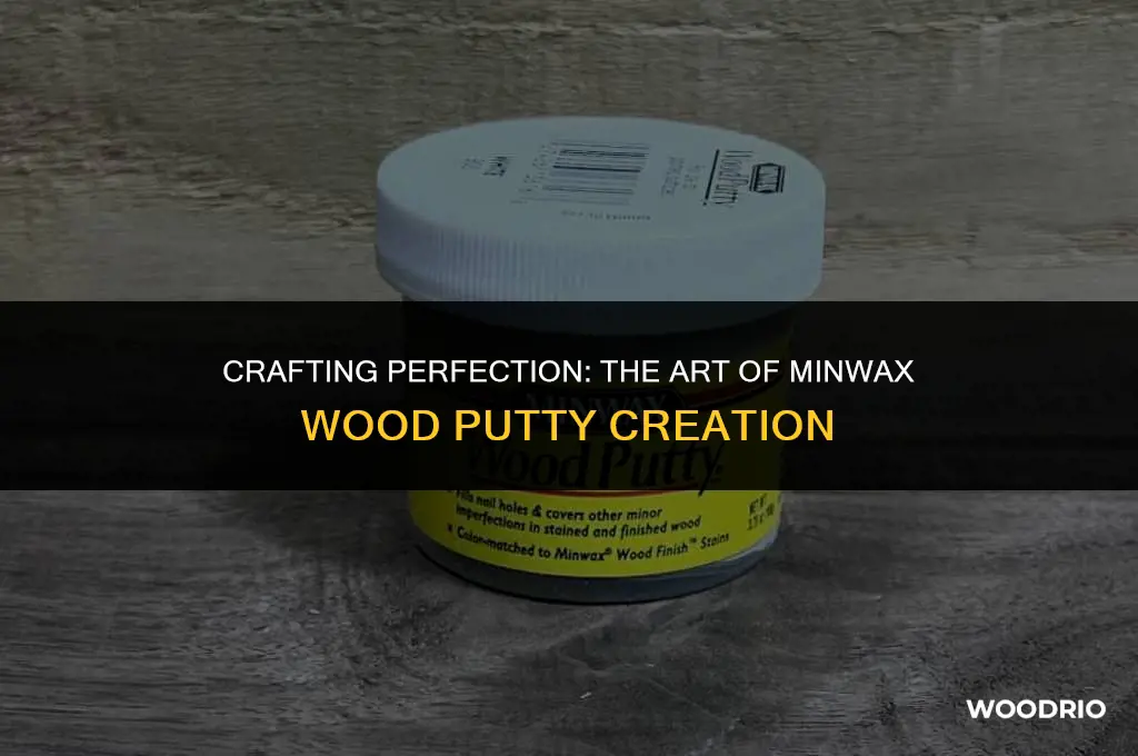 how is minwax wood putty made
