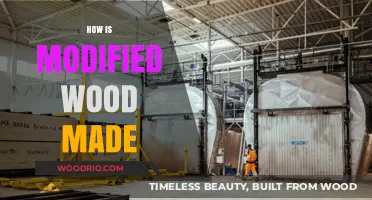 Crafting Sustainability: The Art and Science of Modified Wood Production
