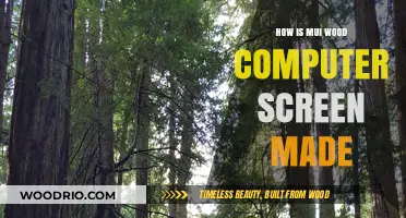 Crafting the Future: Inside the Making of MUI Wood Computer Screens