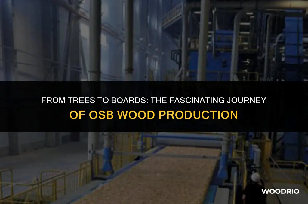 how is osb wood made