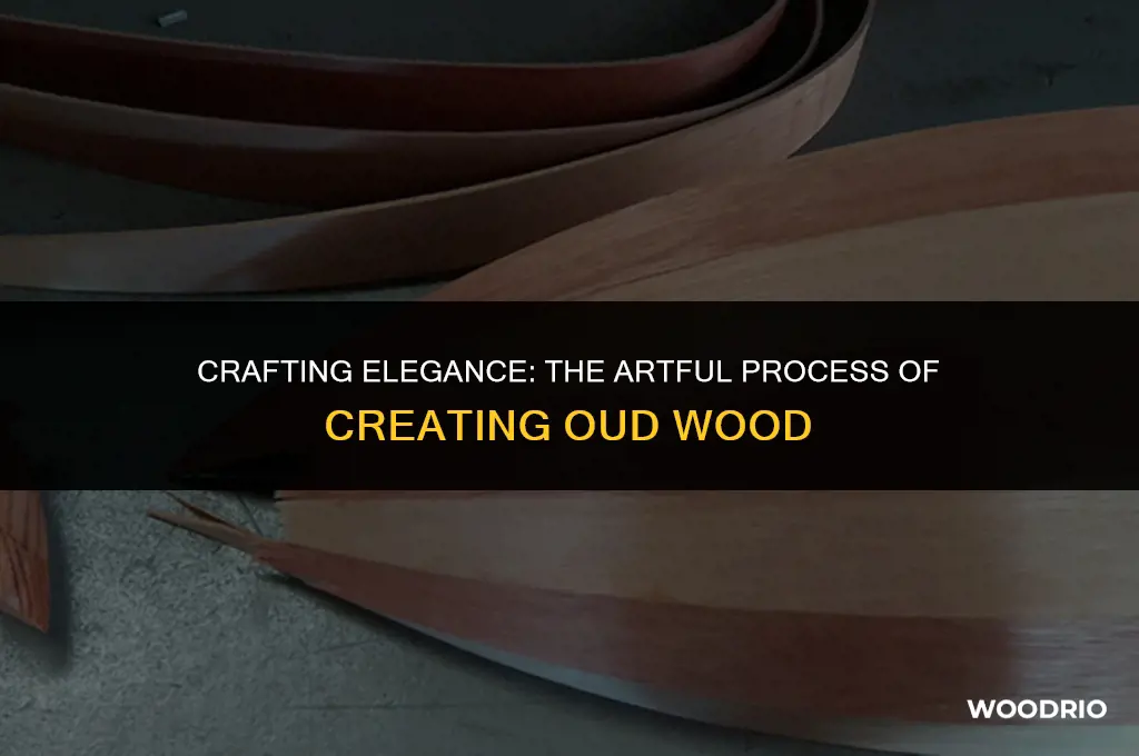 how is oud wood made