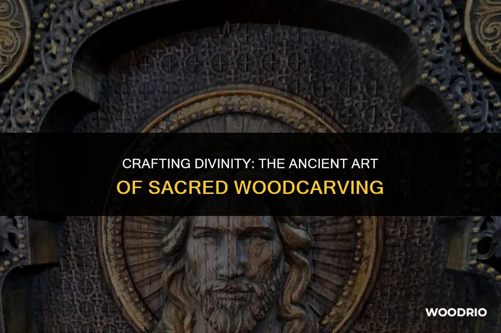 how is sacred wood art made