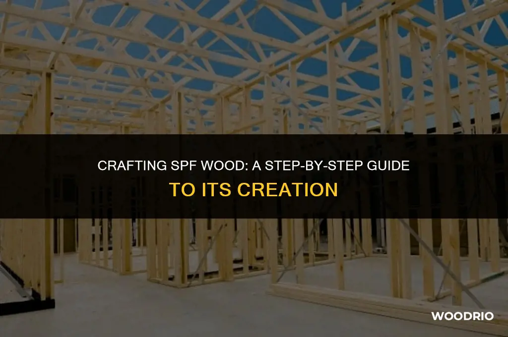 how is spf wood made