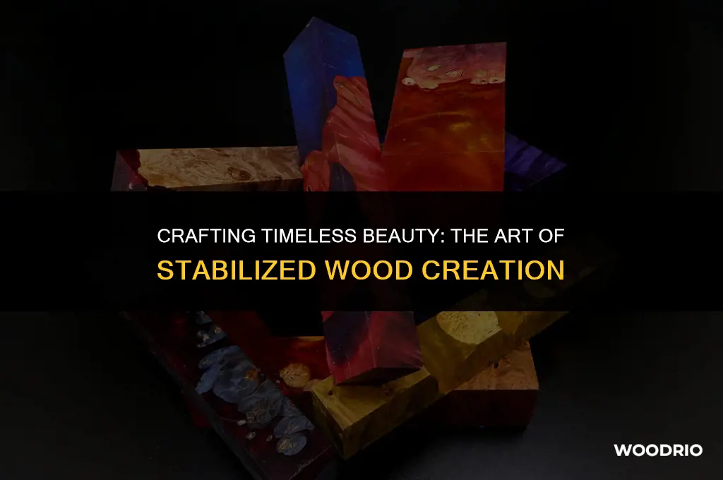 how is stabilized wood made