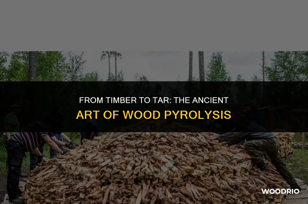 how is tar made from wood
