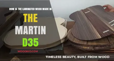 Crafting the Martin D-35: A Journey Through Laminated Wood Construction