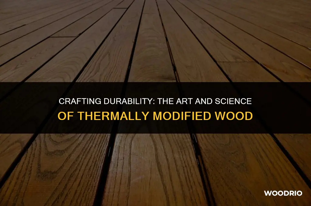 how is thermally modified wood made