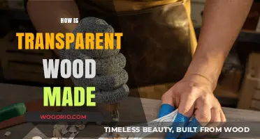 Unveiling the Craft: How Transparent Wood is Made