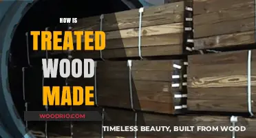 Crafting Durability: The Art and Science of Treated Wood Production