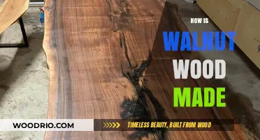 From Tree to Table: The Journey of Walnut Wood Creation