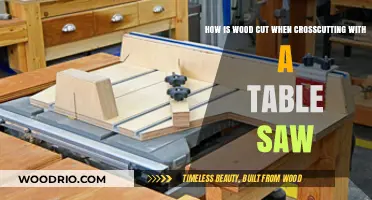 Precision in Woodworking: Mastering Crosscuts with a Table Saw