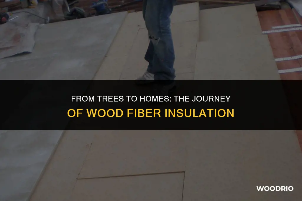 how is wood fiber insulation made