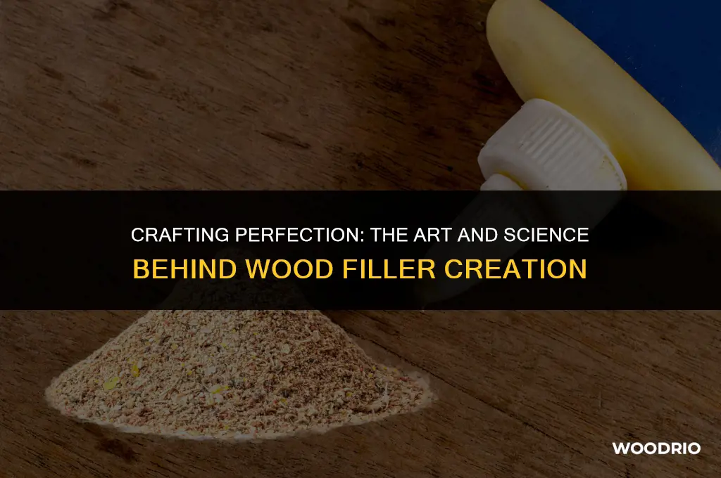how is wood filler made