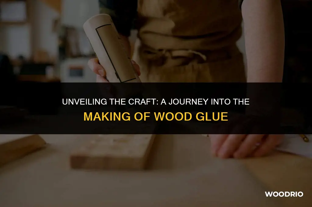 how is wood glue made