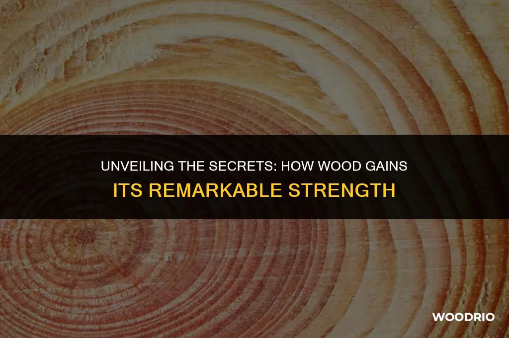 how is wood made strong