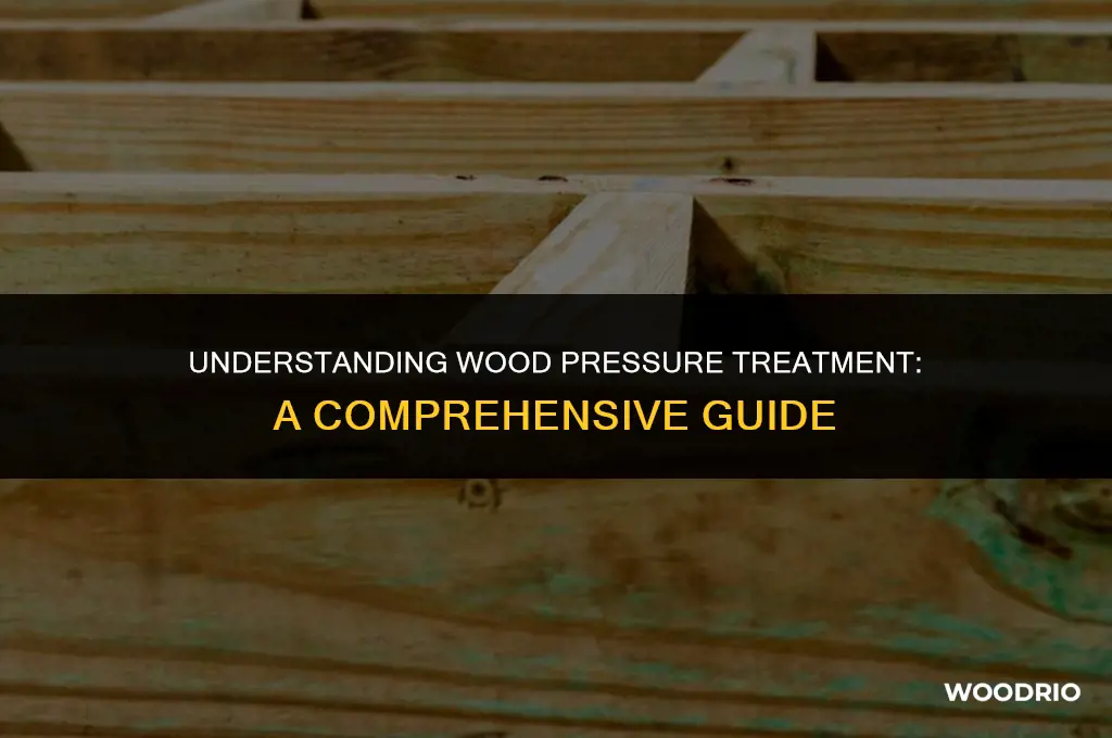 how is wood pressure treated or dipped