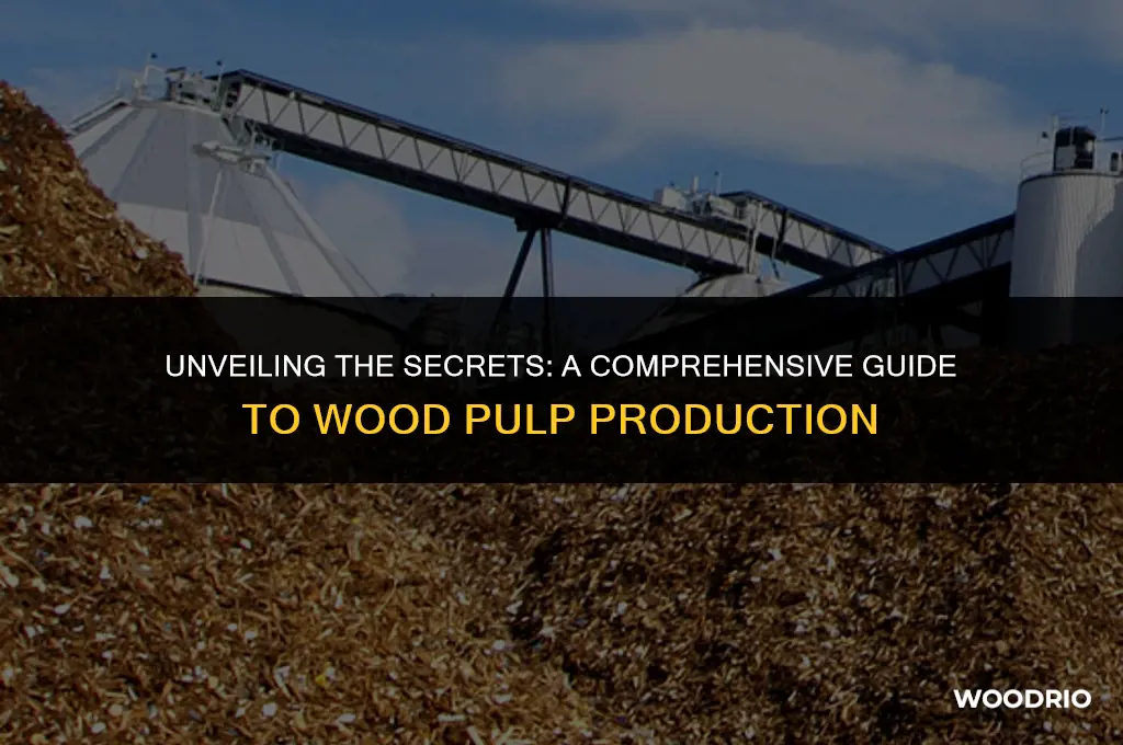 how is wood pulp made