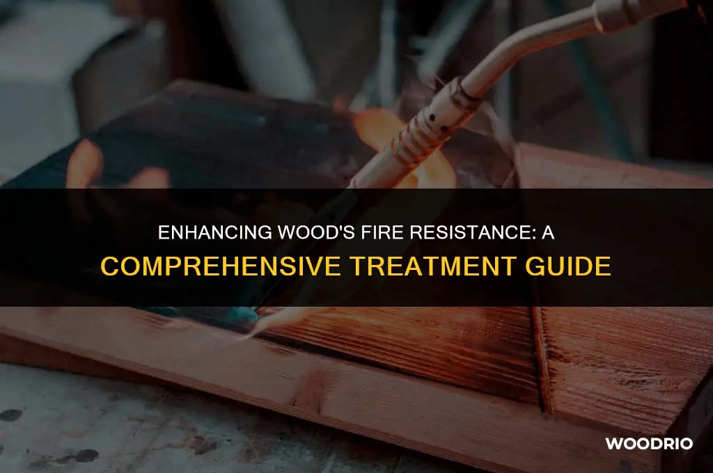 how is wood treated to be fire retardant