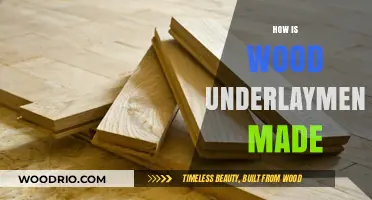Crafting Comfort: The Art and Science of Wood Underlayment Production